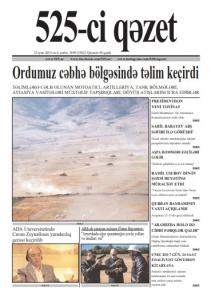 Bu şənbə "525-ci qəzet"də - ANONS