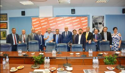Azərbaycan KİV rəhbərləri Rusiya Xarici İşlər Nazirliyində olublar -  Foto
