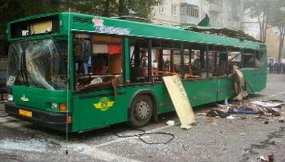 Rusiyada sərnişin avtobusu partladıldı: ölənlər var