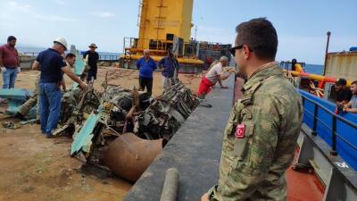 Qəzaya uğramış "MiQ-29"-un yeni fraqmentləri tapıldı