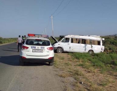 Hacıqabulda mikroavtobusun qəzaya uğradı: 8 yaralı - Yenilənib