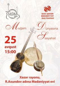 "Muğam dünyasına səyahət" çərçivəsində daha bir konsert