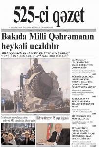 "525-ci qəzet"in 4 sentyabr sayında nələr var? - ANONS