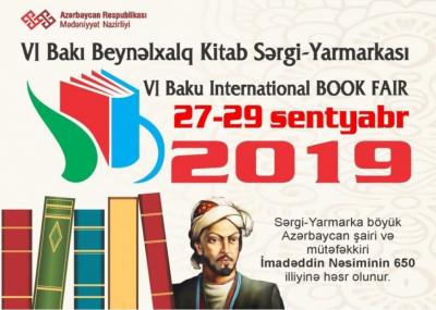 VI Bakı Beynəlxalq Kitab Sərgi-Yarmarkası açıldı