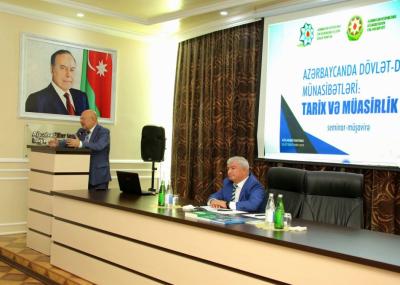 Səyyad Salahlı: "Dini radikalizmlə mübarizədə din xadimləri fəal olmalıdır"