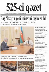 "525-ci qəzet"in 23 oktyabr sayında nələr var? - ANONS