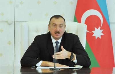 Azərbaycan prezidenti Mahmud Abbası təbrik edib