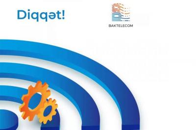 Bakıda internet xidmətinin göstərilməsində fasilələr yaranacaq