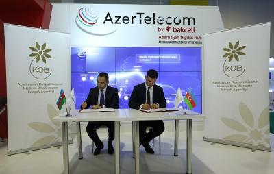 "AzerTelecom" və KOBİA arasında əməkdaşlığa dair protokol