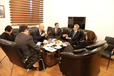Fransanın yeni səfiri Tərcümə Mərkəzində