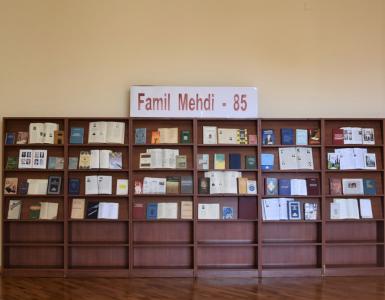 Milli Kitabxanada "Famil Mehdi - 85" adlı kitab sərgisi açılıb