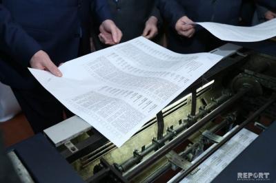 “Milli Məclisə növbədənkənar seçkilərlə əlaqədar 5 387 600 bülleten çap ediləcək”