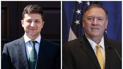 Mayk Pompeo və Vladimir Zelenski arasında telefon danışığı olub