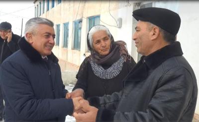 Deputatlığa namizəd Möhsüm Aslanov Daşkəsəndə seçiciləri ilə görüşdü