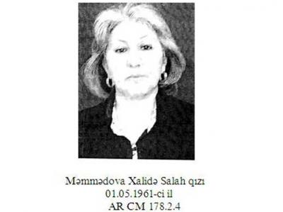 13 il əvvəl əfv olunan qadın yenidən axtarışa verilib