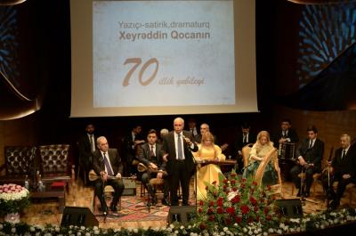 Xeyrəddin Qocanın 70 illiyi qeyd edildi - Foto