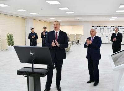 Prezident "Azərenerji" ASC-nin "Dübəndi" yarımstansiyanın açılışında iştirak edib -  Yenilənib