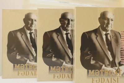 Nəsir İmanquliyevin ömür yolundan bəhs edən “Mətbuat fədaisi” kitabının təqdimatı olub