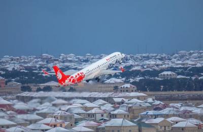 Ankarada məcburi enən "Buta Airways"in təyyarəsi Alanyaya yola salınıb