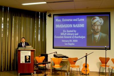 Los-Ancelesdə Nəsiminin yaradıcılığına həsr olunmuş tədbir  