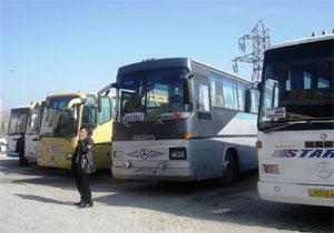Hava şəraiti Gəncə və Ağsuya gedən avtobus reyslərini təxirə saldı