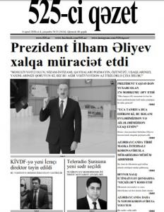 "525-ci qəzet"in 8 aprel sayında nələr var? - ANONS