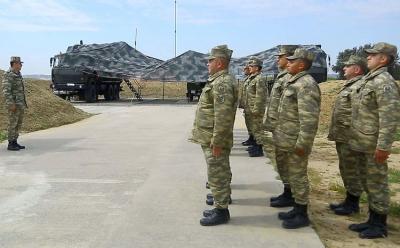 Hava Hücumundan Müdafiə bölmələrinin məşqləri keçirilir