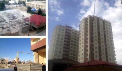 "Olimp" MTK-nın sakinləri etiraz aksiyası keçiriblər