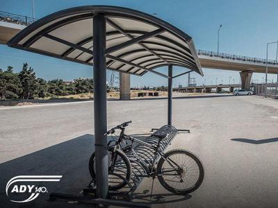 Dəmir yolu stansiyalarında velosiped dayanacaqları quraşdırılır