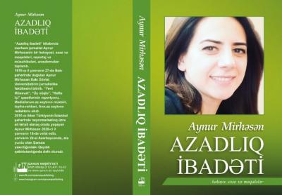 Mərhum jurnalist Aynur Mirhəsənin kitabı çıxıb