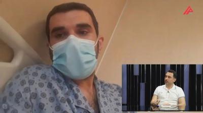 Koronavirusa yoluxan şair vətəndaşlara çağırış etdi - Video