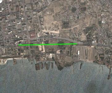 Bakının mərkəzində yeni 8 zolaqlı yol çəkilir