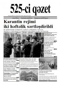 Bu şənbə "525-ci qəzet"də - ANONS