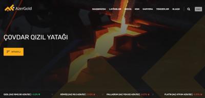 “AzerGold” QSC-nin yeni saytı istifadəyə verilib