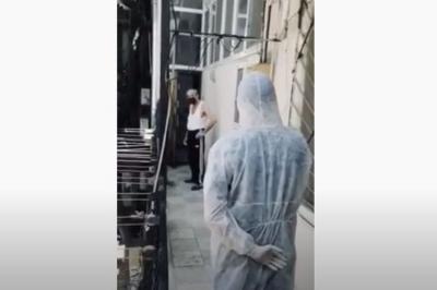 Bakıda koronavirus xəstəsinin mağazaya getdiyi aşkarlandı - Video
