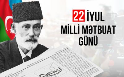 Bu gün Milli Mətbuat Günüdür