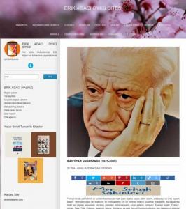 Bəxtiyar Vahabzadə yaradıcılığı Türkiyənin ədəbiyyat portalında
