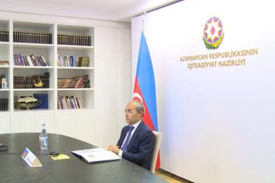 Mikayıl Cabbarov sahibkarlarla onlayn görüş keçirdi