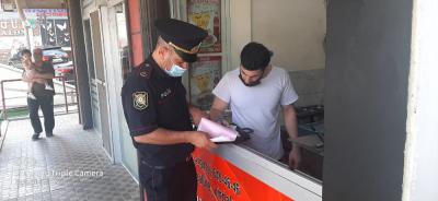 Abşeron rayonunda sanitar-karantin qaydalarını pozan 28 nəfər cərimə edildi