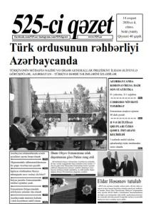 "525-ci qəzet"in 14 avqust sayında nələr var? - ANONS