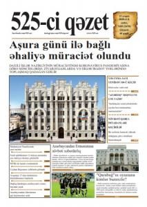 Bu şənbə "525-ci qəzet"də - ANONS