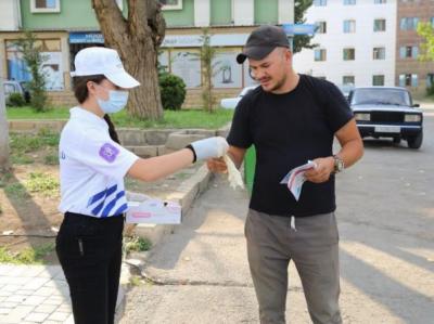 Şəmkirin gənc könüllüləri koronavirusla mübarizə aksiyalarını genişləndirirlər