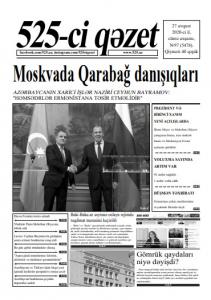 "525-ci qəzet"in 27 avqust sayında nələr var? - ANONS