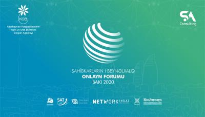 Sahibkarların I beynəlxalq onlayn forumu keçiriləcək