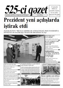 "525-ci qəzet"in 15 sentyabr sayında nələr var? - ANONS