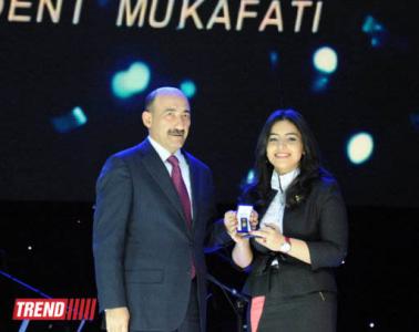 İstedadlı və yaradıcı gənclərin mükafatlandırılması mərasimi keçirildi
