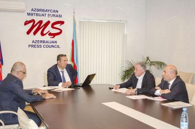 Mətbuat Şurasının Şikayətlər üzrə Komissiyasının iclası keçirilib