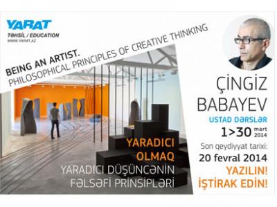 Bakıda tanınmış rəssam Çingiz Babayev ustad dərsləri keçəcək