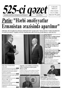 "525-ci qəzet"in 8 oktyabr sayında nələr var? - ANONS