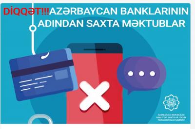 Azərbaycan banklarının adından saxta məktublar göndərilir